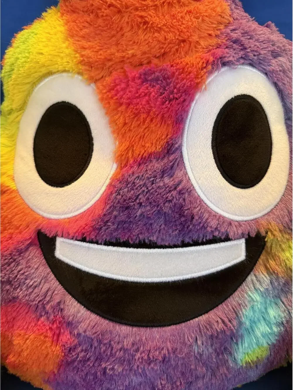 Scream for Justice Rainbow Poop Emoji Plush Toy